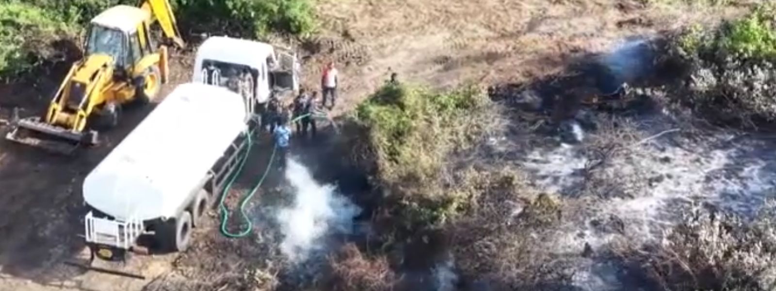 Anawilundawa Ramsar Wetland Fire Under Control